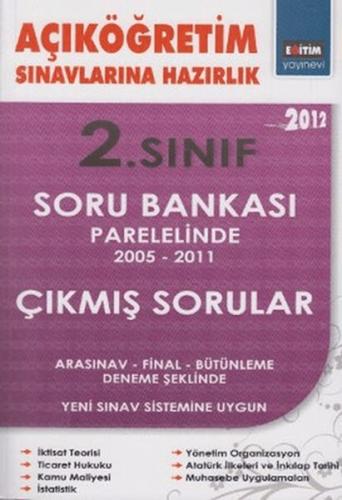 Açikögretim Sinavlarina Hazirlik 2. Sinif Soru Bankasi Paralelinde 200