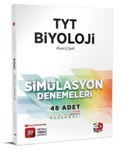 3D TYT Biyoloji 48 Simülasyon Denemesi