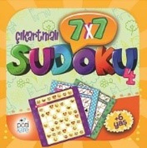 7x7 Çıkartmalı Sudoku - 4 (Çıkartmalı)