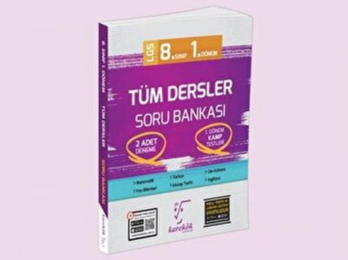 8. Sınıf LGS 1. Dönem Tüm Dersler Soru Bankası