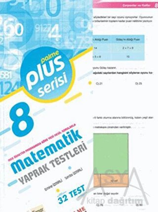 8. Sınıf Plus Serisi Matematik Yaprak Testleri