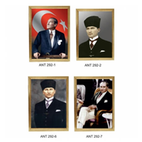 ANT YAZI ÖZEL ÇERÇEVE ATATÜRK RESİMLERİ 35x50