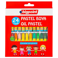 BP PASTEL BOYA 24 LÜ KARTON KUTULU