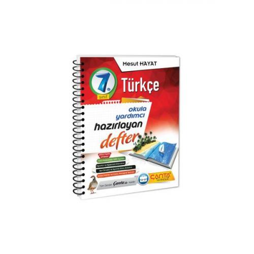 ÇANTA 7.SINIF TÜRKÇE DEFTER