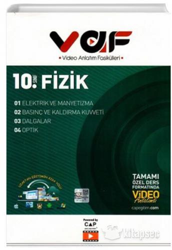 ÇAP VAF 10.SINIF FİZİK