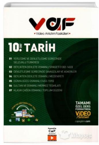 ÇAP VAF 10.SINIF TARİH