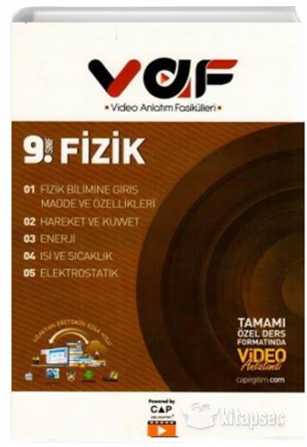 ÇAP VAF 9.SINIF FİZİK