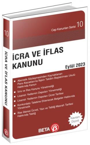 İcra ve İflas Kanunu Eylül 2020