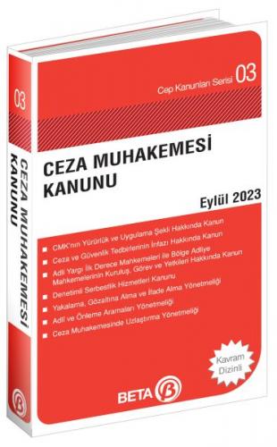 Ceza Muhakemesi Kanunu Eylül 2020