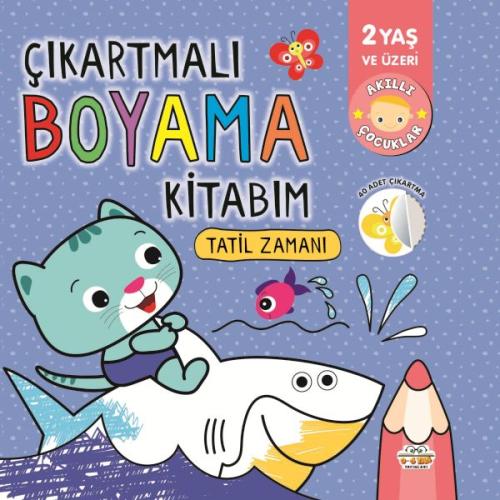 Çıkartmalı Boyama Kitabım-Tatil Zamanı