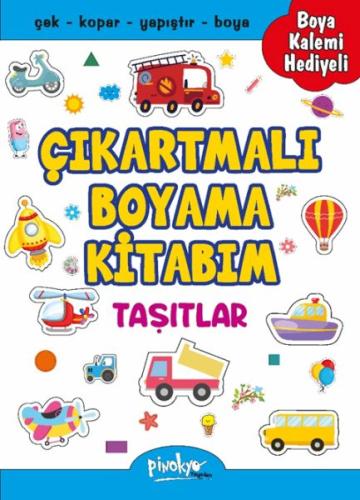 Çıkartmalı Boyama Taşıtlar