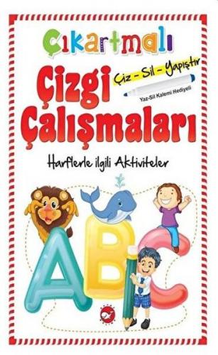 Çıkartmalı Çizgi Çalışmaları - Harflerle İlgili Aktiviteler