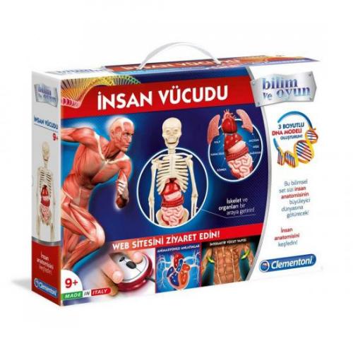 Clementoni Bilim ve Oyun İnsan Vücudu ve Anatomi 64457