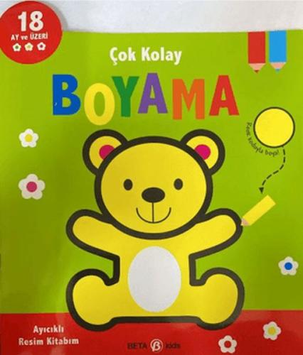 Çok Kolay Boyama Ayıcıklı Resim Kitabım