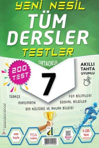 Damla Yeni Nesil Tüm Dersler Testler-7. Sınıf