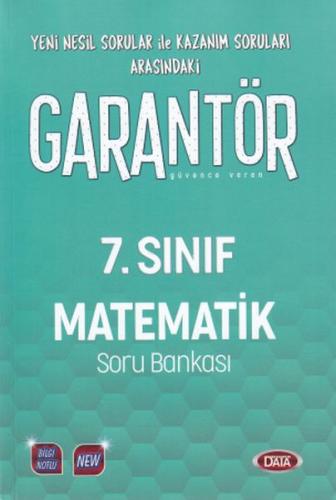 DATA 7.SINIF MATEMATİK GARANTÖR SORU BANKASI