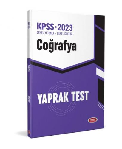 Data Kpss Coğrafya Yaprak Test