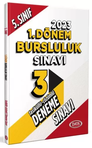 Data Yayınları 5. Sınıf 1. Dönem Bursluluk Sınavı Tamamı Çözümlü 3 Fas