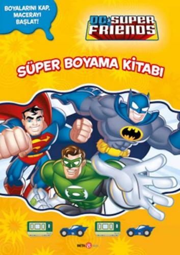 Dc Super Friends Süper Boyama Kitabı