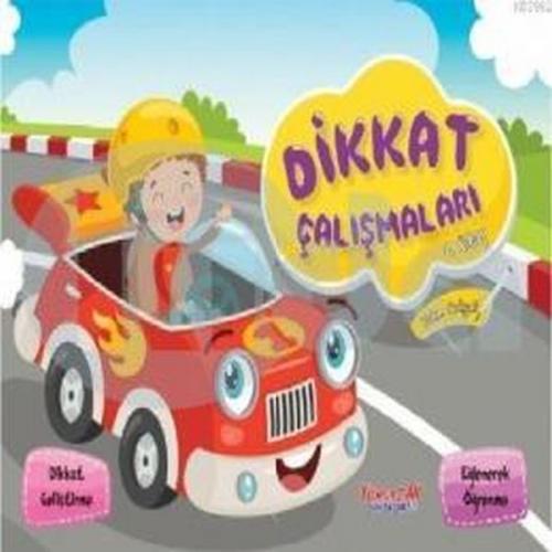 Dikkat Çalışmaları 1. Kitap (Kalem Hediyeli)