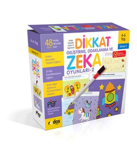 Dikkat Geliştirme, Odaklanma ve Zeka Oyunları -Seviye 2