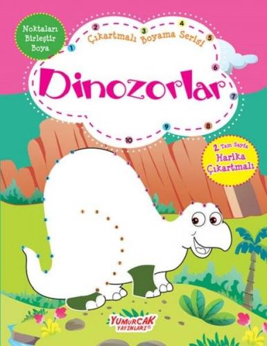 Dinozorlar - Çıkartmalı Boyama Serisi