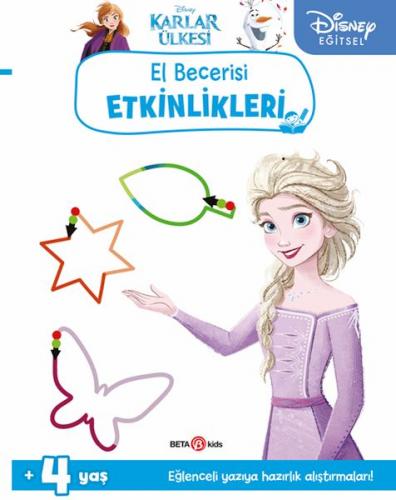 Disney Eğitsel Karlar Ülkesi El Becerisi Etkinlikleri Yazıya Hazırlık