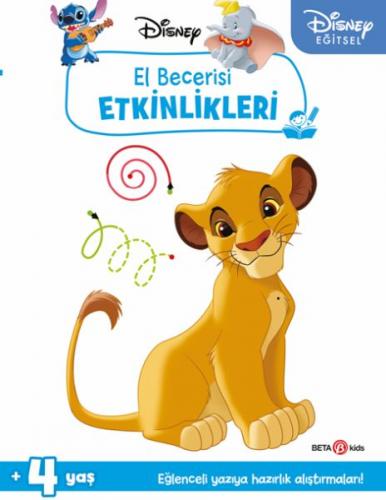 Disney Eğitsel Simba El Becerisi Etkinlikleri Yazıya Hazırlık