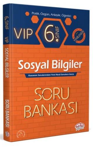 Editör 6. Sınıf VIP Sosyal Bilgiler Soru Bankası (YENİ)