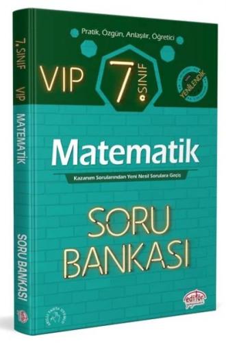 Editör 7. Sınıf VIP Matematik Soru Bankası