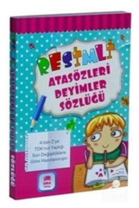 EMA/ RESİMLİ ATASÖZLERİ VE DEYİMLER SÖZLÜĞÜ BÜYÜK BOY KARTON KAPAK TDK