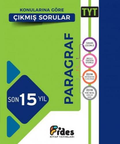 Fides TYT Paragraf Son 15 Yıl Konularına Göre Çıkmış Sorular