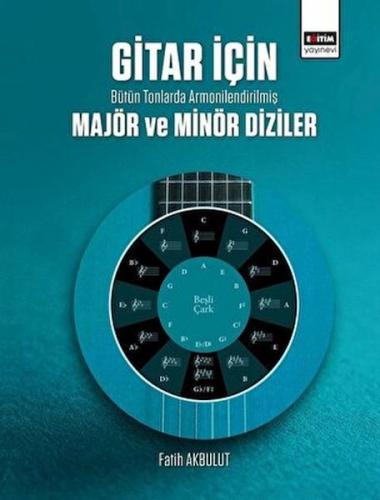 Gitar İçin Bütün Tonlarda Armonilendirilmiş Majör ve Minör Diziler