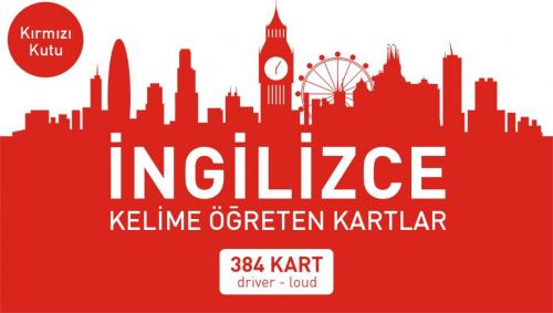 İngilizce Kelime Öğreten Kartlar (384 Kart)