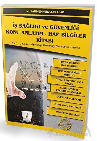 Pelikan İş Sağlığı ve Güvenliği İSG Konu Anlatım - Hap Bilgiler Kitabı