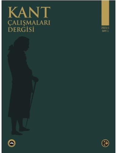 Kant Çalışmaları Dergisi Sayı 1