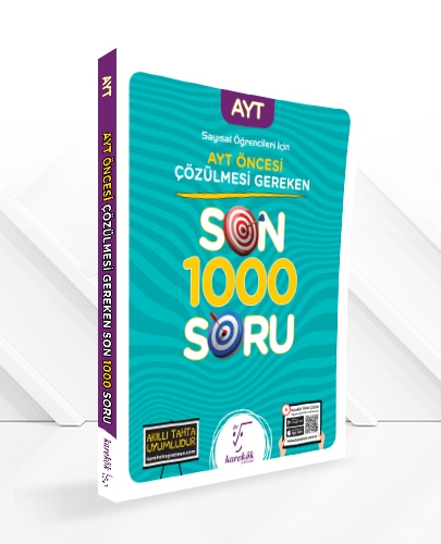 Karekök AYT Öncesi Çözülmesi Gereken Son 1000 Soru Sayısal