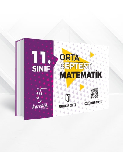 Karekök Yayınları 11. Sınıf Matematik Orta Cep Test