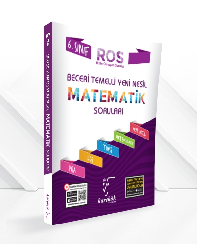 Karekök Yayınları 6. Sınıf Beceri Temelli ROS Matematik Soruları