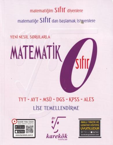 Karekök Yeni Nesil Sorularla Matematik Sıfır