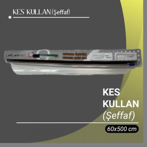 Kes Kullan Şeffaf (Kutu)