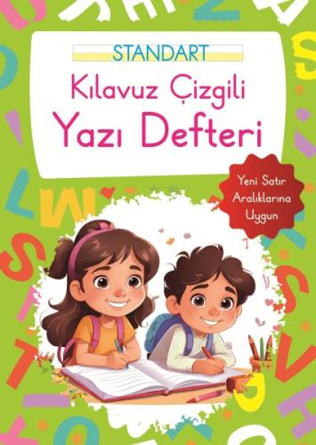 Kılavuz Çizgili Yazı Defteri Büyük Boy - Yeşil