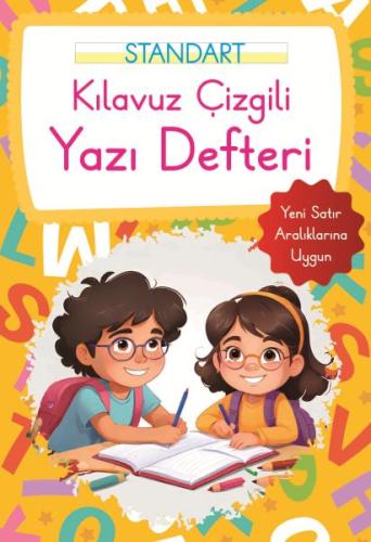 Kılavuz Çizgili Yazı Defteri Küçük Boy - Turuncu