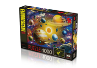 KSG / PUZZLE 1000 PARÇA SOLAR SYSTEM 20572FOSFORLU -