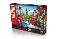 KSGAMES LONDON İN RED PUZZLE 200 PARÇA