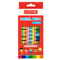 LOTTE PASTEL BOYA 12 LI KARTON KUTULU