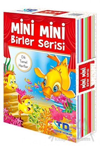 Mini Mini Birler Serisi Dik Temel Harflerle (20 Kitap Takım)