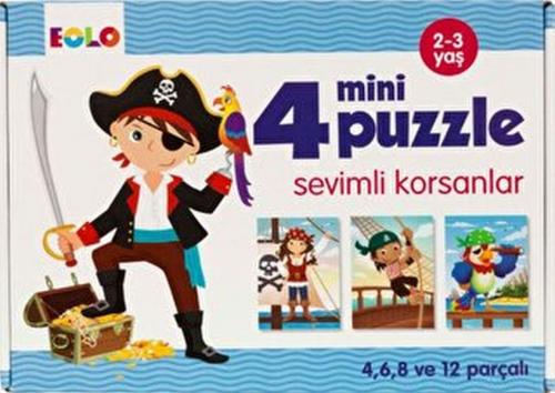 Eolo Sevimli Korsanlar - 4 Mini Puzzle