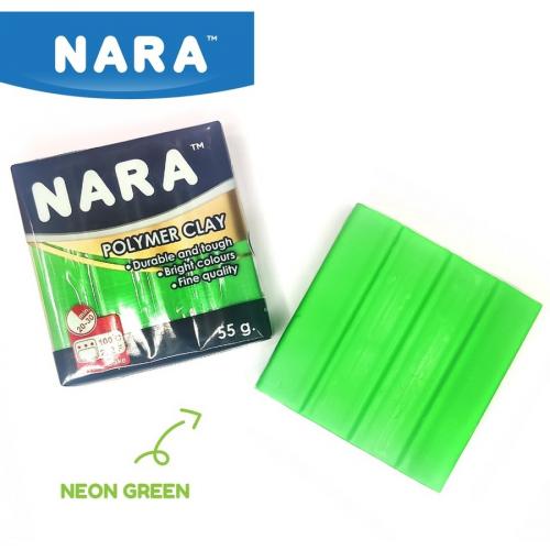 NARA POLYMER KİL 55 GR NEON YEŞİL