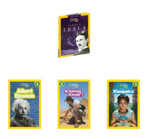 National Geographic Kids Kültür Kitapları Seti 4 Kitap